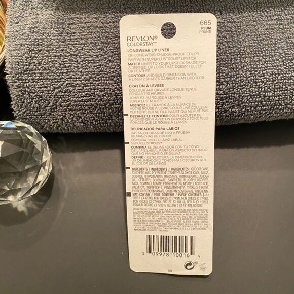 1052 Revlon Colorstay Longwear Lip Liner Makeup For Perfect Lips #665 Plum NWT - Picture 4 of 6